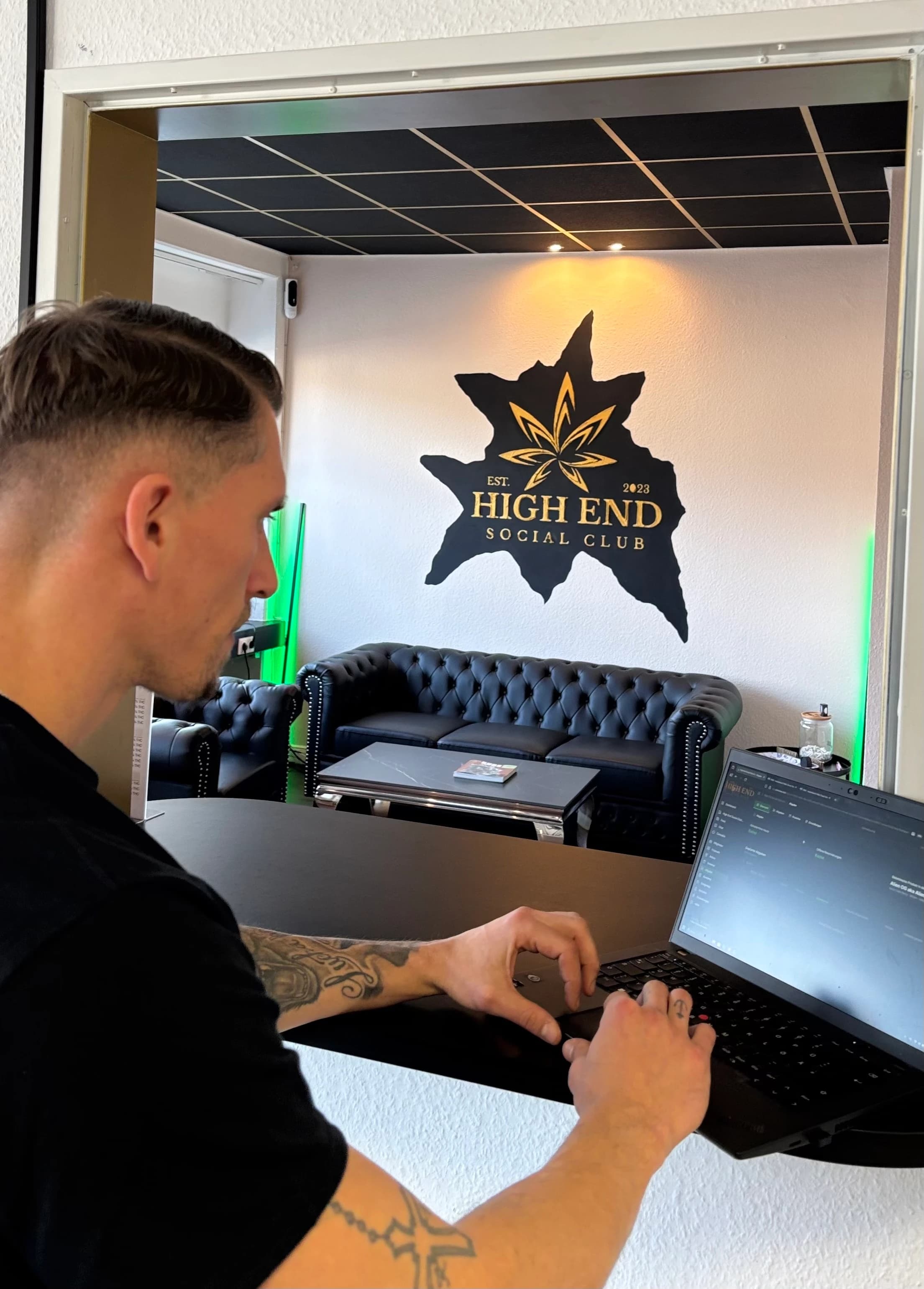 High End Social Club – Anbaubereich